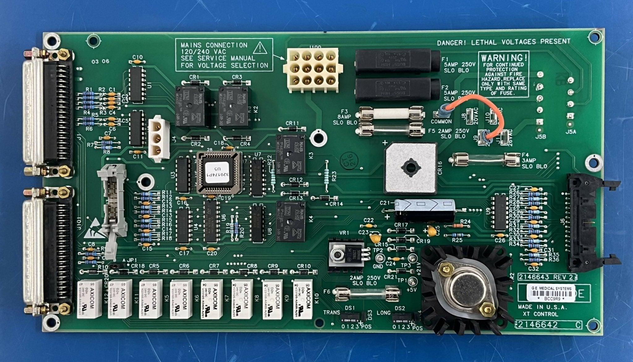 PROGRAMMED XT CONTROL BOARD (2146642/REV C GE