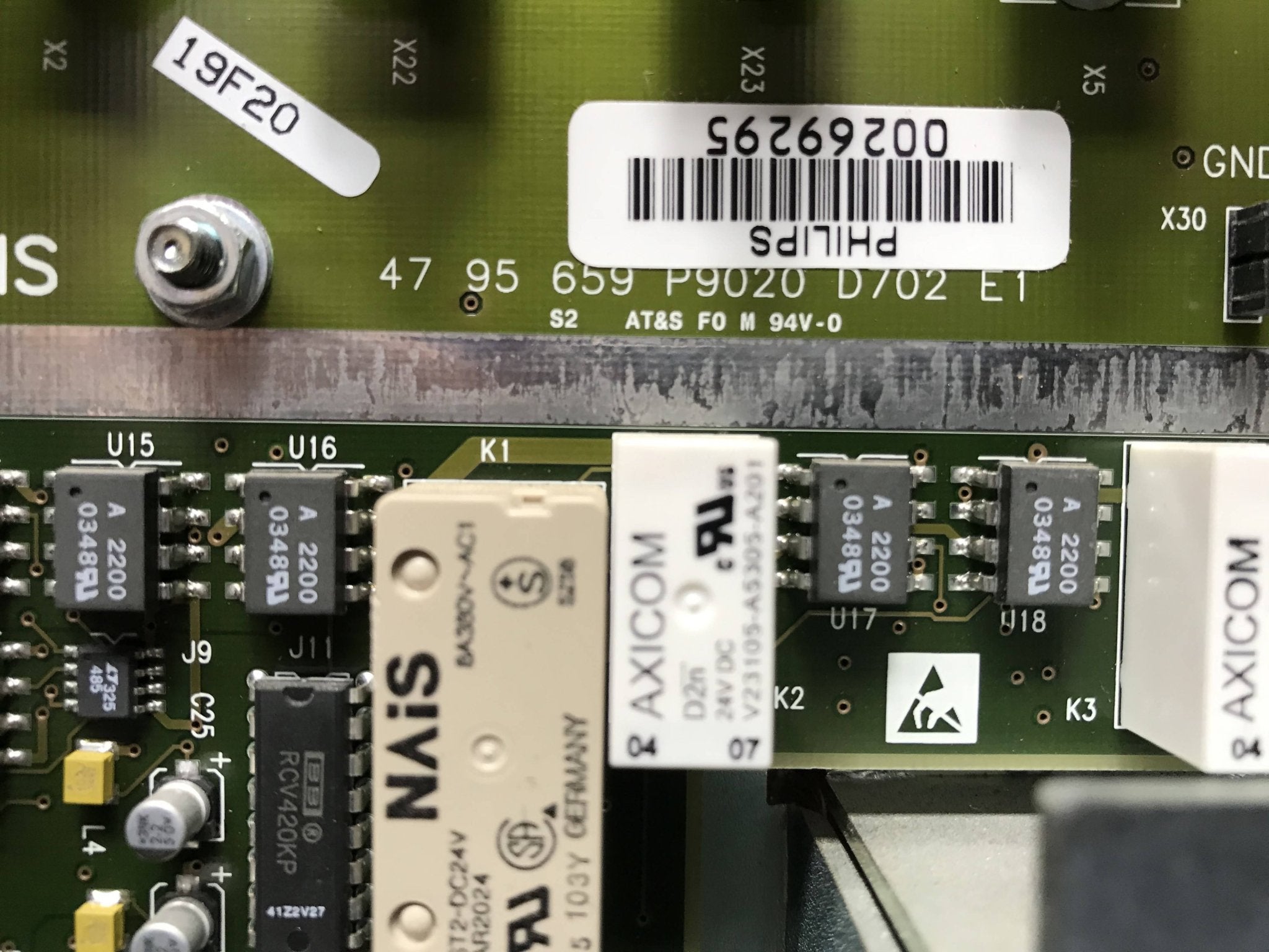 PTV Board (04795659 D702 E1 Siemens CT