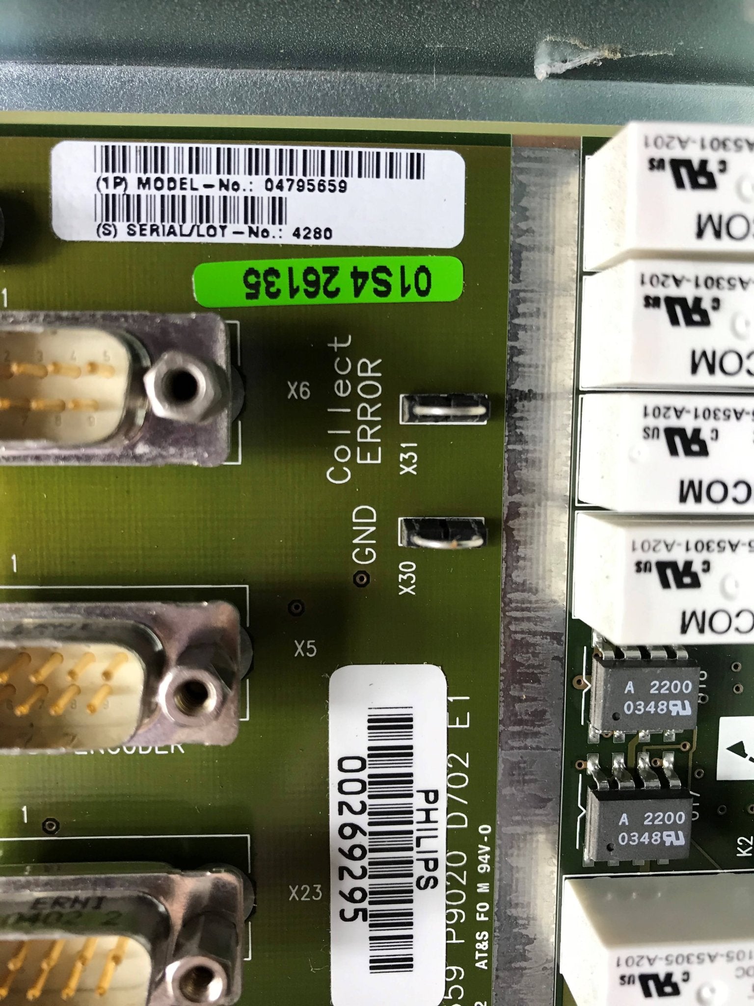 PTV Board (04795659 D702 E1 Siemens CT