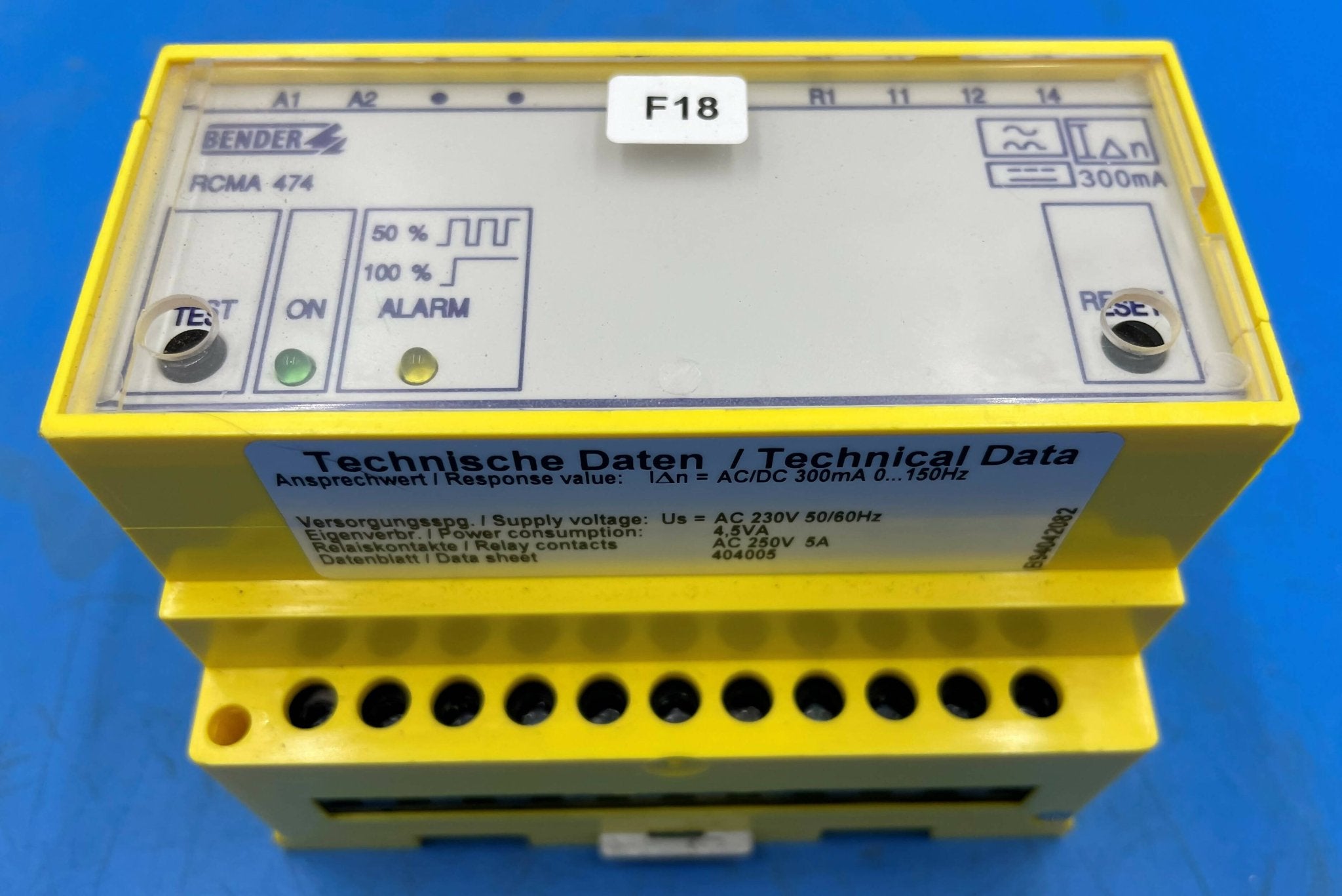 Residual Current Monitor (10161694/RCMA 474 SIEMENS