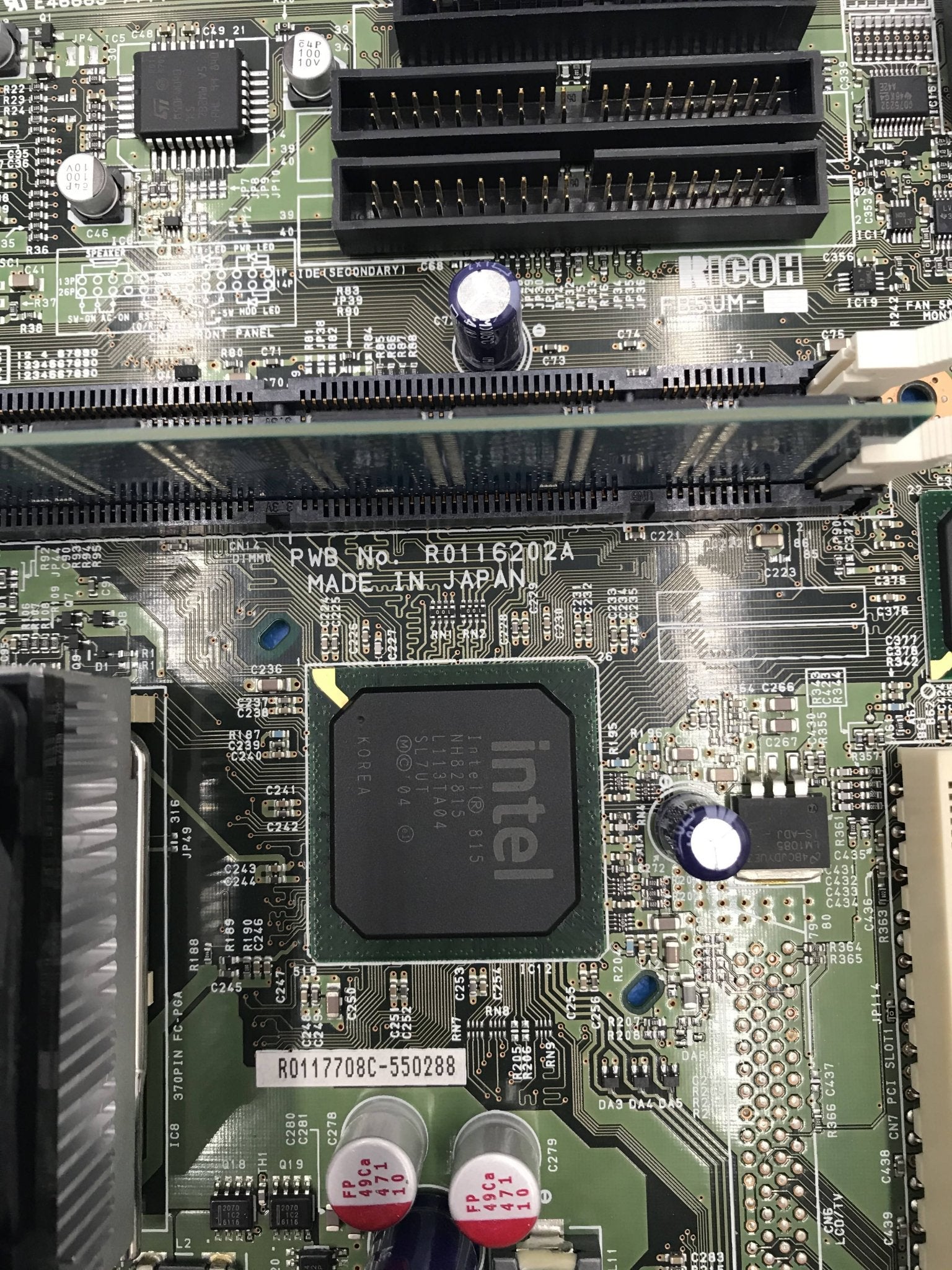 Ricoh Motherboard (R0116202A-FB5UM Fuji Film
