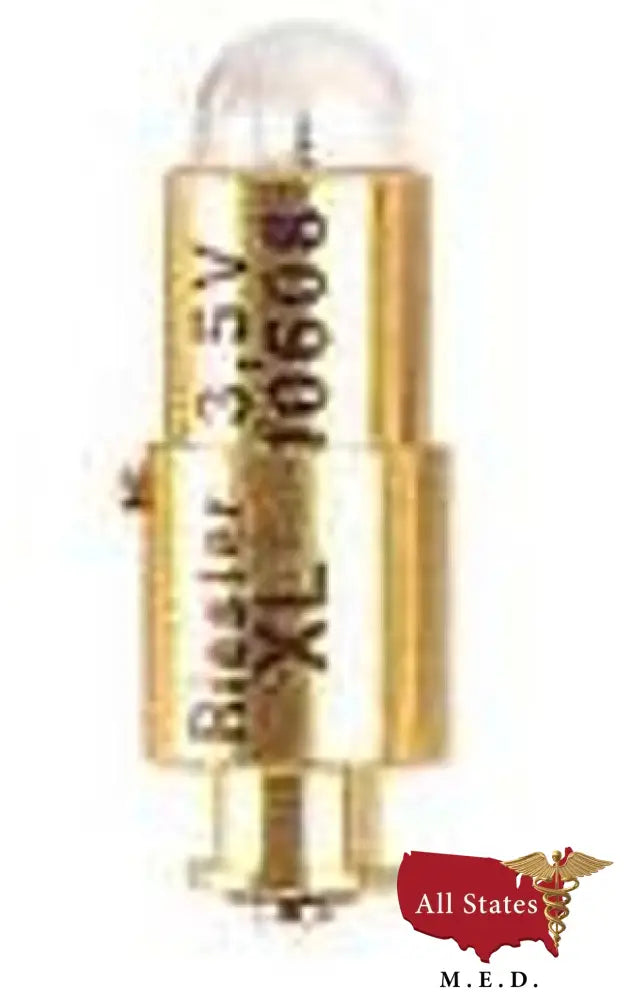 Riester 10608 3.5V XL Bulbs for Ri-scope L Ophthalmoscopes & Ri-derma, Pack of 6