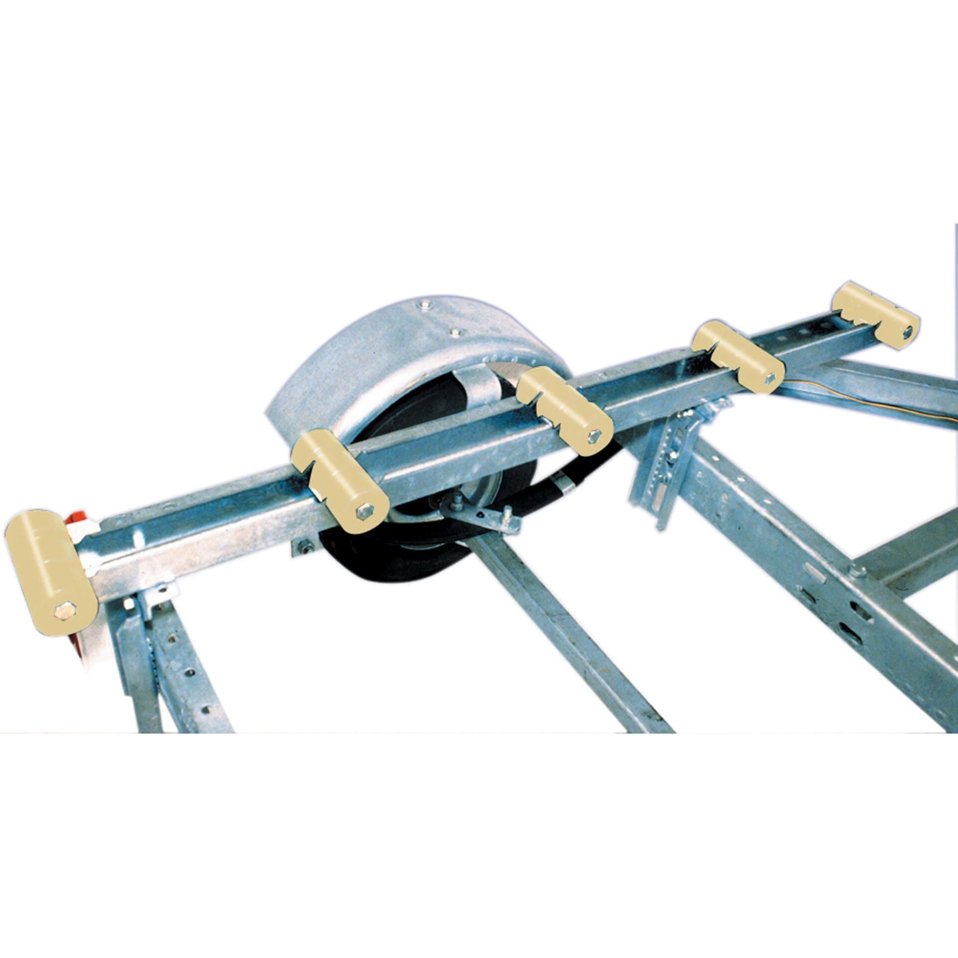 Tie Down Engineering 86145 Galvanized Roller Bunk Sold as Pair