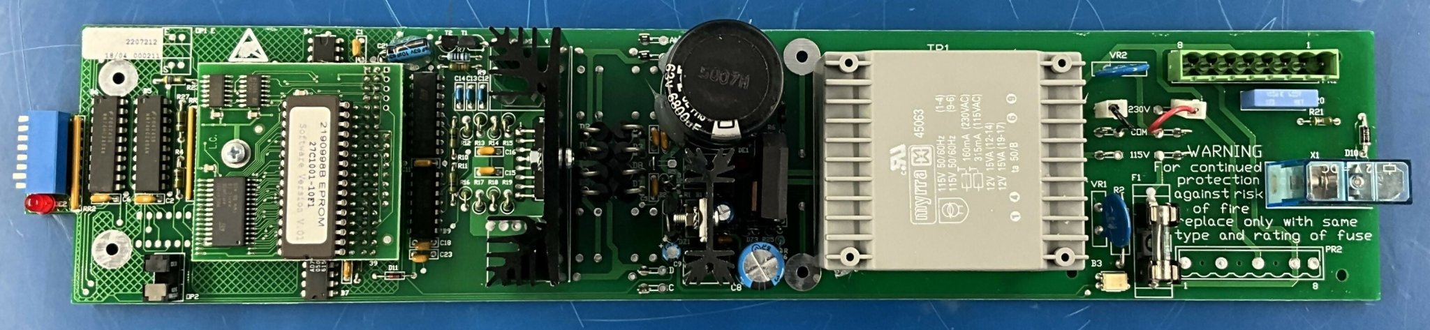 RT BUCKY CONTROL BOARD NEW (22007212) GE