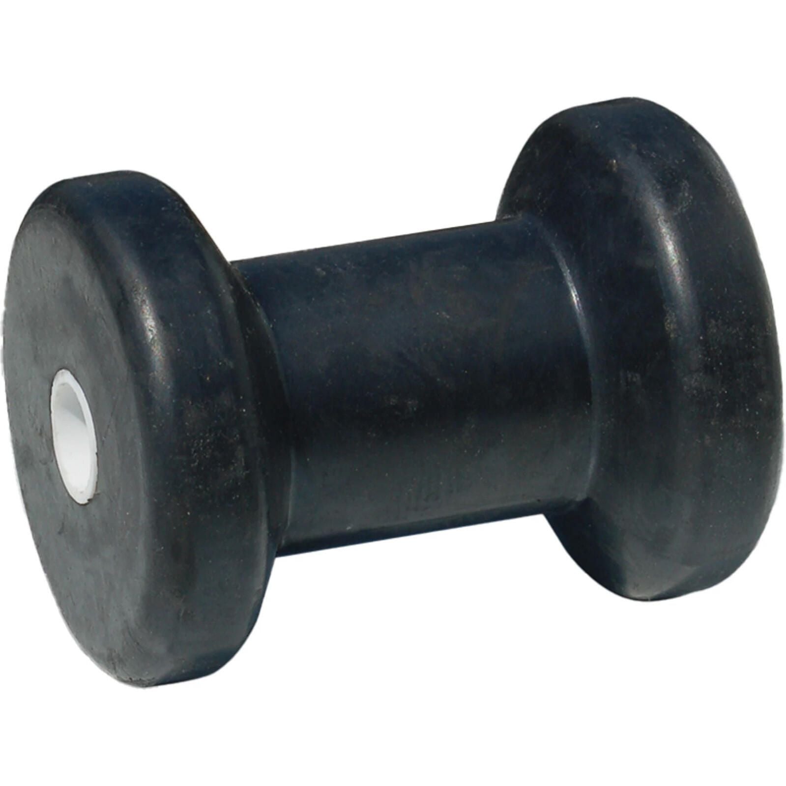 Tie Down Engineering 86479 Hull Sav'r Black Spool Rubber Roller. Size 4" w/ 1/2", hole.