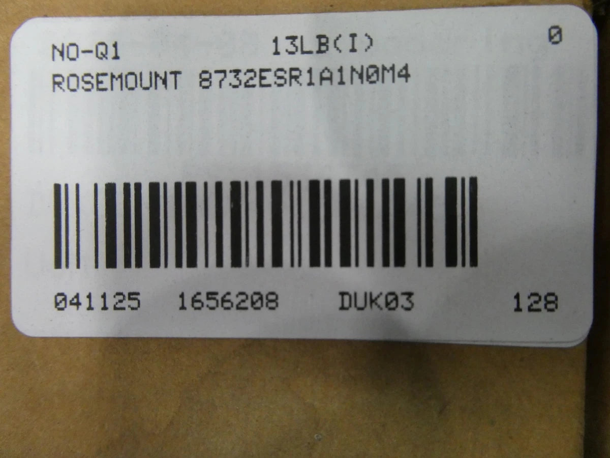 Rosemount 8732ESR1A1N0M4 Flow Transmitter 90-250v-ac|388284845789