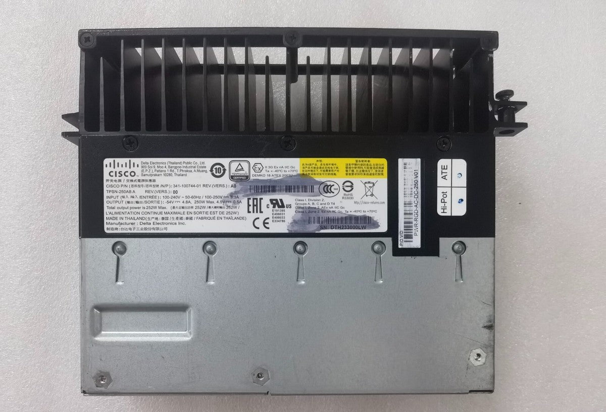 Orginal Cisco PWR-RGD-AC-DC-250 341-100744-01 Power Supply for IE4010/ IE5000