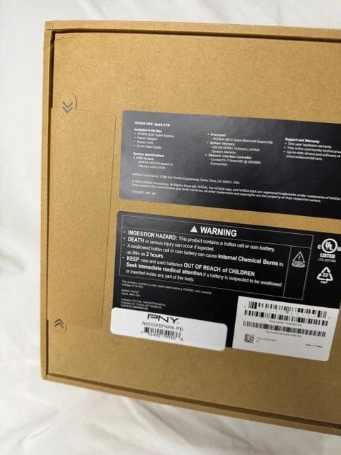 NVIDIA DGX Spark GB10 AI Workstation • 128 GB Unified • 4 TB NVMe • New IN HAND|157522791821