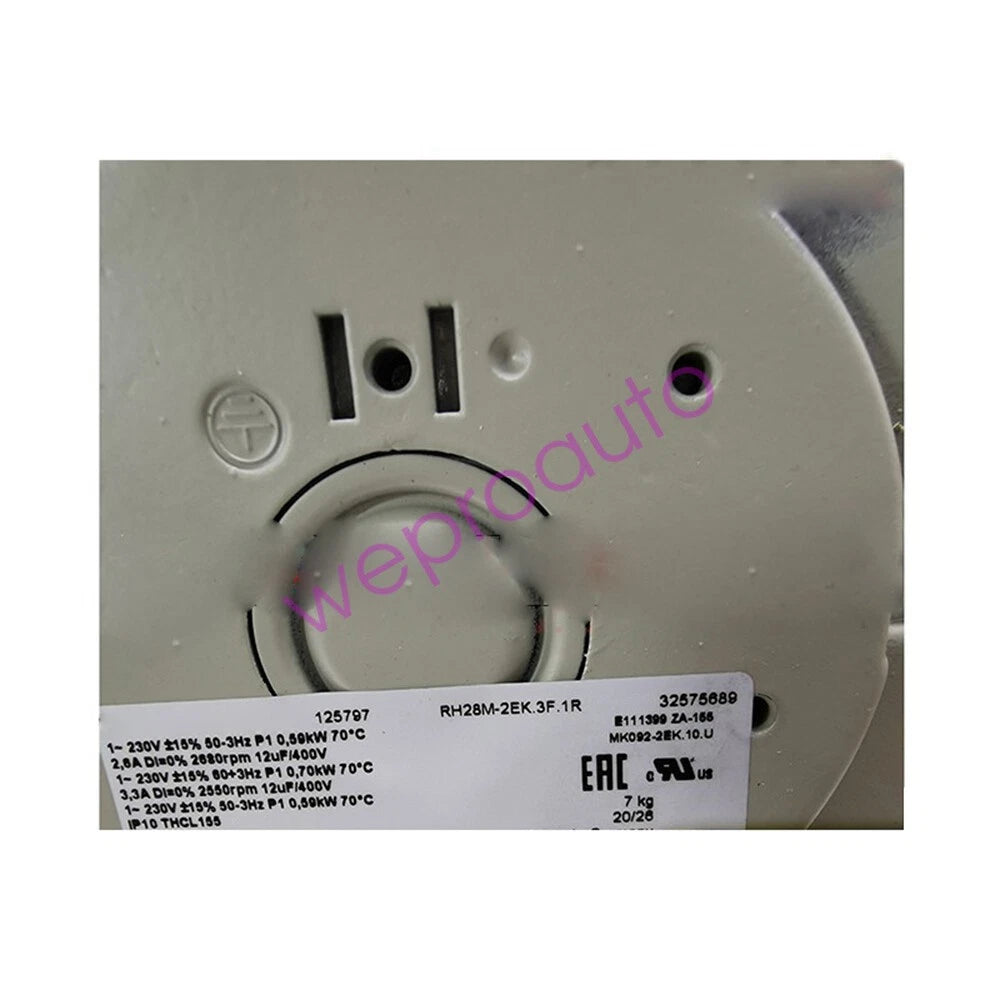 230V 2.0A 590W RH28M2EK3F1R For Ziehl Abegg RH28M-2EK.3F.1R Cooling Fan|286870778305