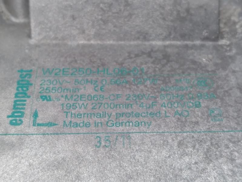 ebm-papst W2E250-HL06-01 Electric Control Cabinet Fan |167459509928