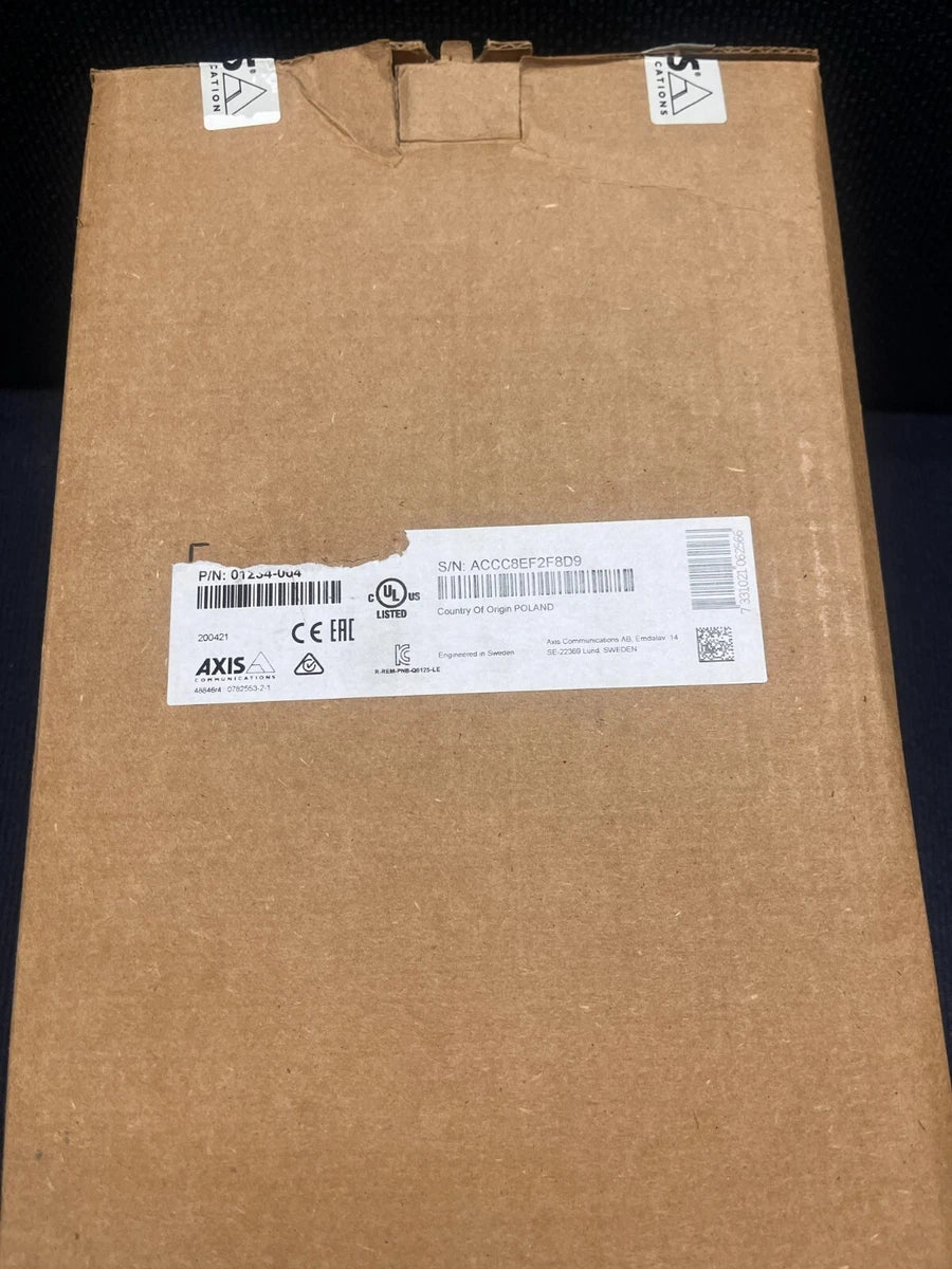 NEW Axis Q6125-LE 1080p Outdoor PTZ Network Dome Camera