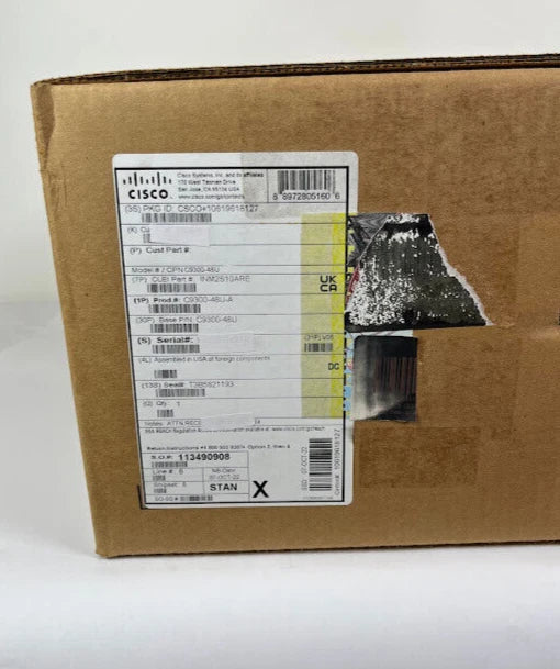 Cisco C9300-48U-A 9300 48-port UPOE Network Advantage Switch - New Sealed|236042784627