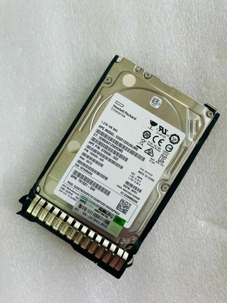 HP 781518-B21 1.2TB 12G SAS 10K 2.5" SFF SAS HDD 781578-001 New|357050925096