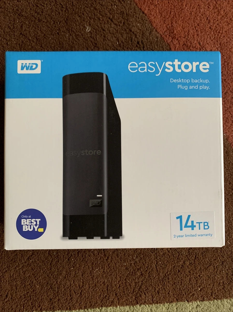 WD EASYSTORE DESKTOP BACKUP 14TB