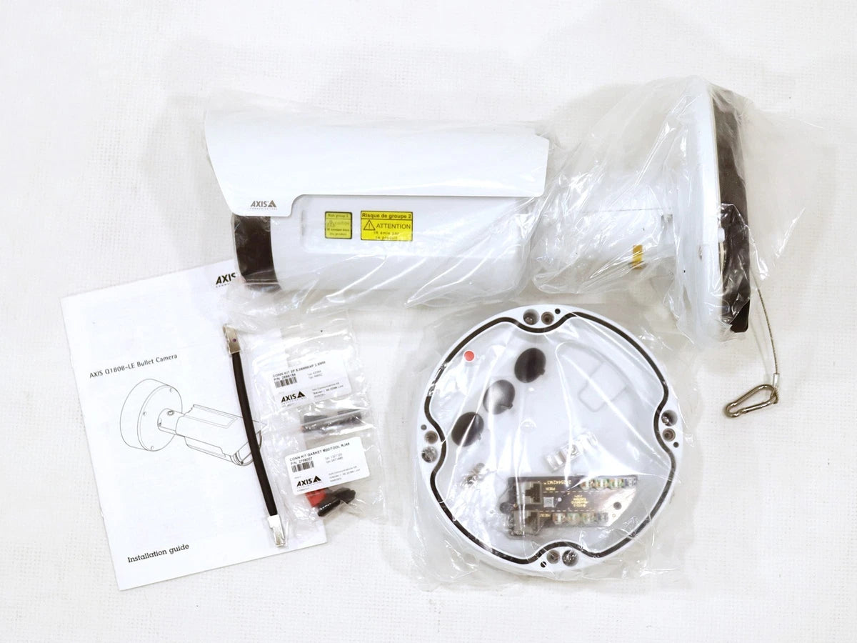 AXIS Q1808-LE Bullet Camera 10MP surveillance 3712x2784 resolution 02507-001