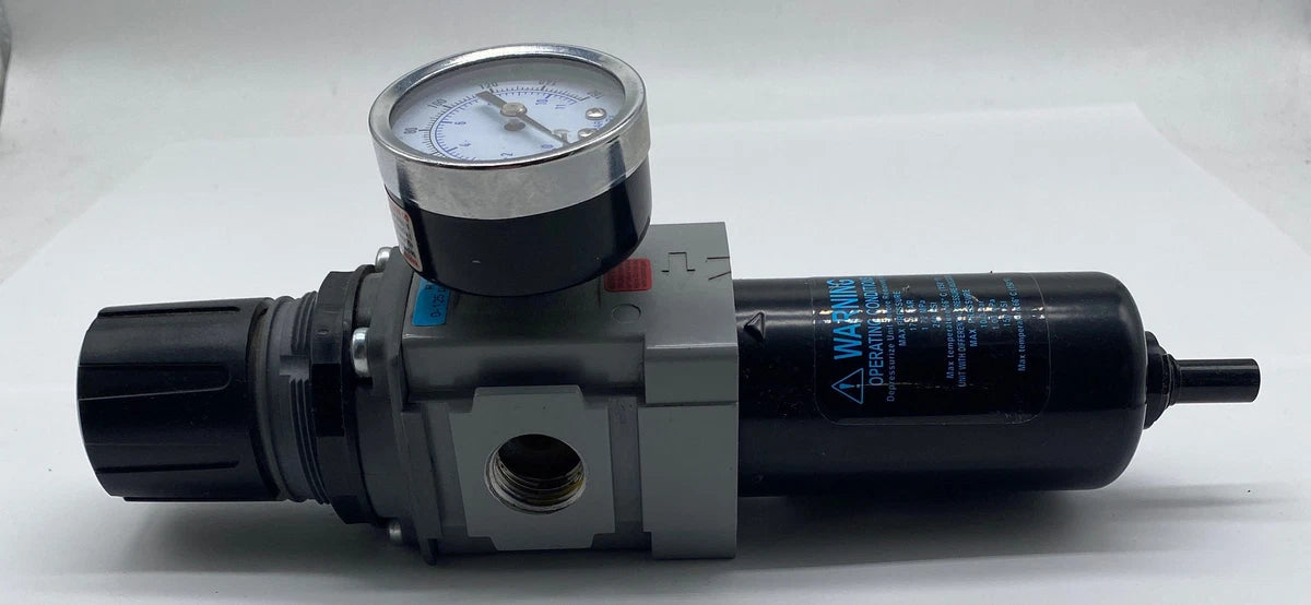 Wilkerson B18-04-FHG0B Filter Regulator W/Pressure Gauge 0-125Psi