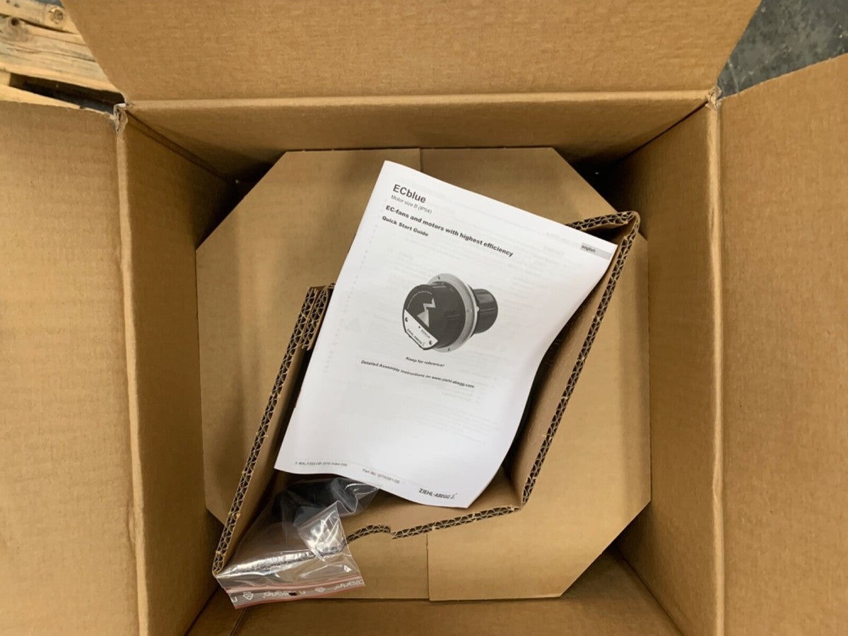 Ziehl-Abegg RH25-6IK.BA.VR ECBlue 120VAC Centrifugal Fan (2)|176546079207