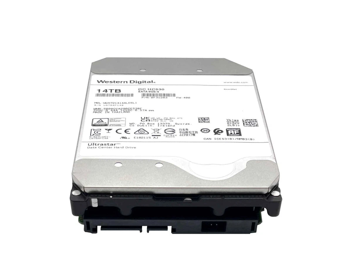 WD Ultrastar DC HC530 14TB SATA 6G 3.5" 7200RPM Enterprise HDD -WUH721414ALE6L1|167406192967