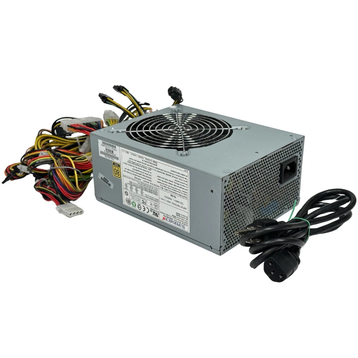 SuperMicro PWS-903-PQ 900W Switching Power Supply Unit 80 Plus Gold - Read|167912285649