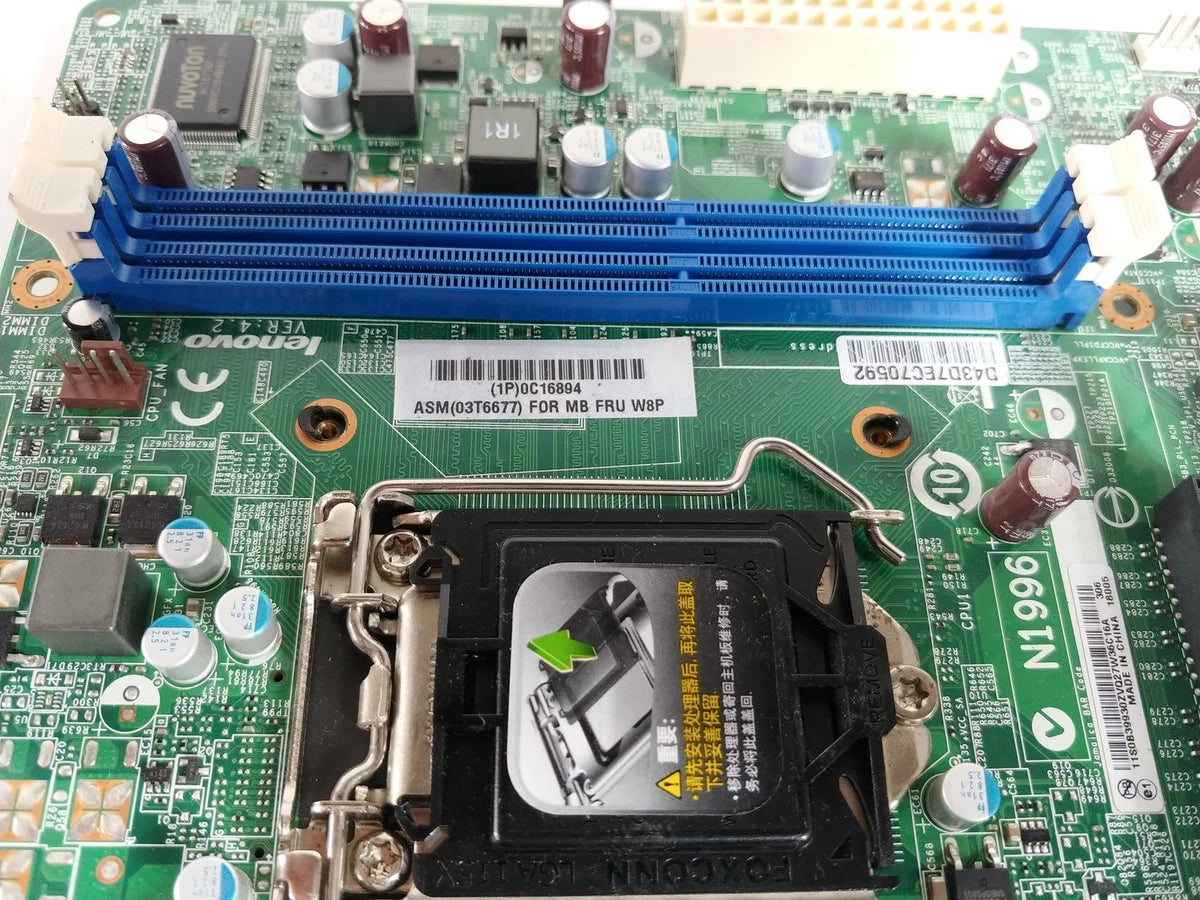 Lenovo ThinkCentre Edge 72 LGA 1155 DDR3 Desktop Motherboard 03T6677|365318752154