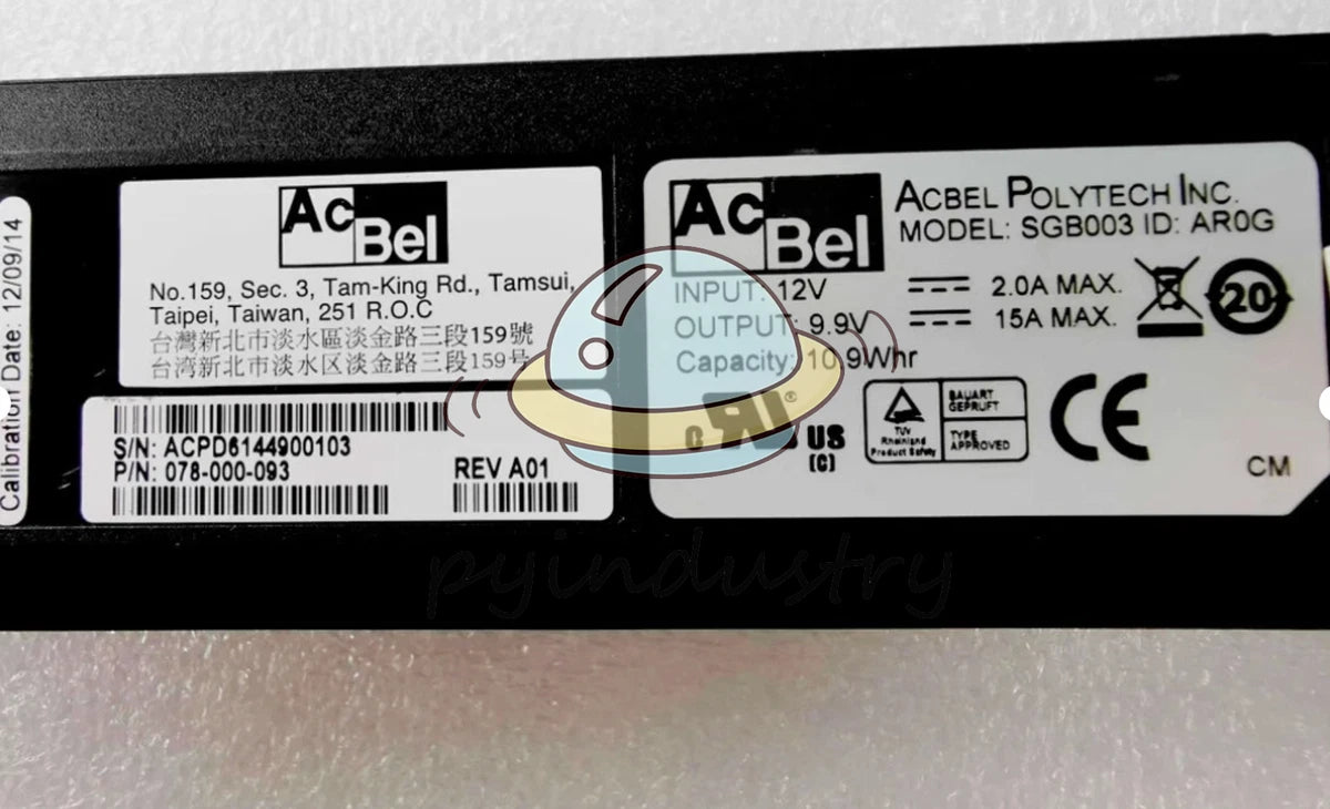 078-000-093 EMC VNX3100 VNXE3200 Controller Battery (small connector) #Rjia|406396128292