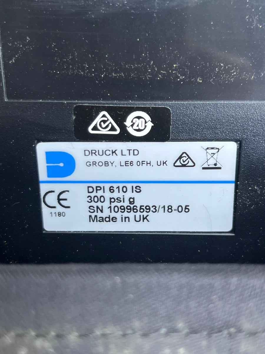 DRUCK DPI 610 IS PRESSURE CALIBRATOR 300 PSI G|286247449775