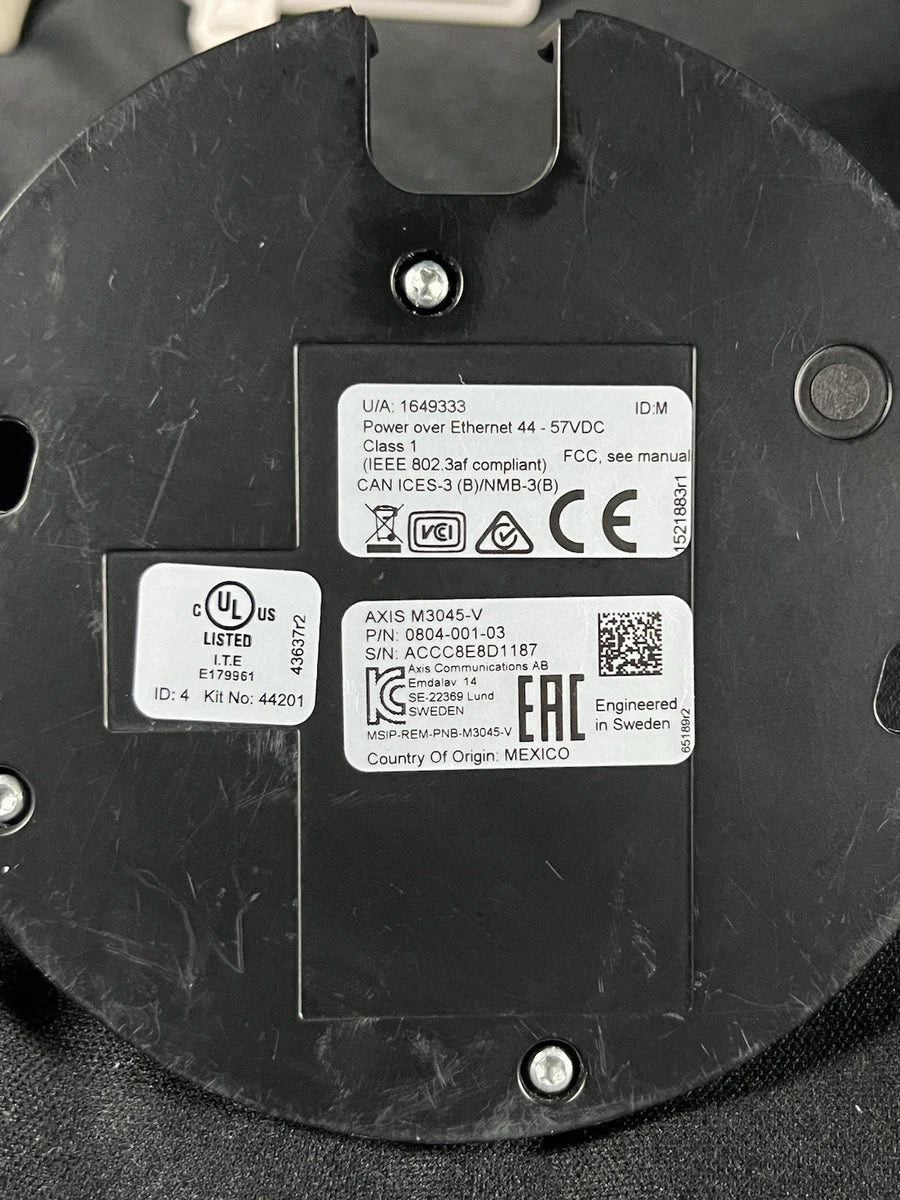 Axis Communications Network Security Lot- 6 Cameras & 2 POE Midspan +Extra Parts|127542953872