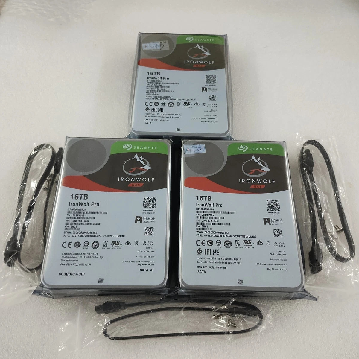 Seagate IronWolf Pro 10TB/12TB/14TB/16TB 7200RPM 256MB 6Gb/s 3.5" SATA3 HDD