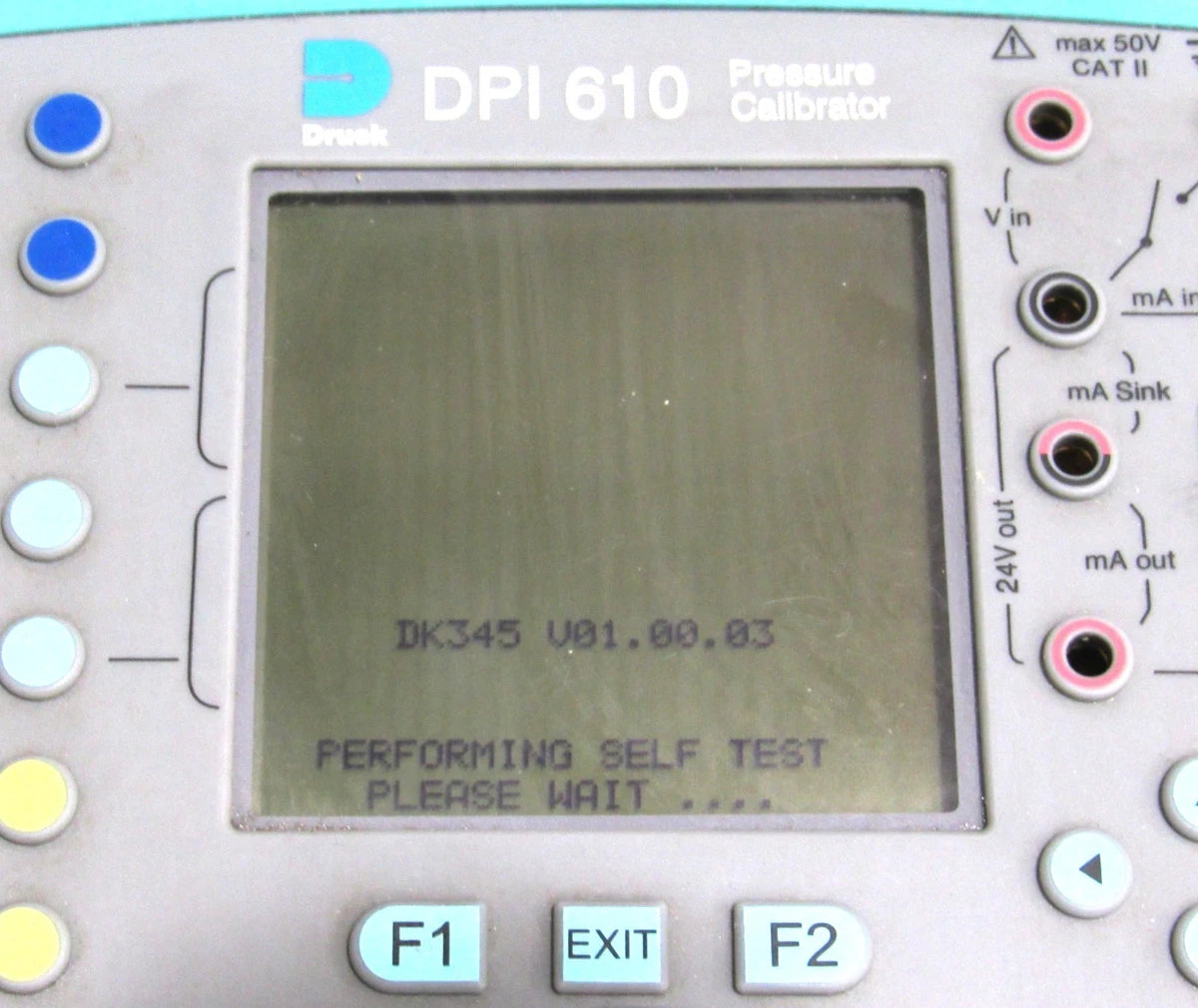 Druck DPI 610 Portable Pressure Calibrator 5 psi g P/N DK344 Power Tested|326961827591