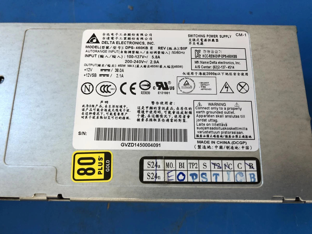 USED DELTA ELECTRONICS DPS-460KB POWER SUPPLY SKU#9609|256157589454