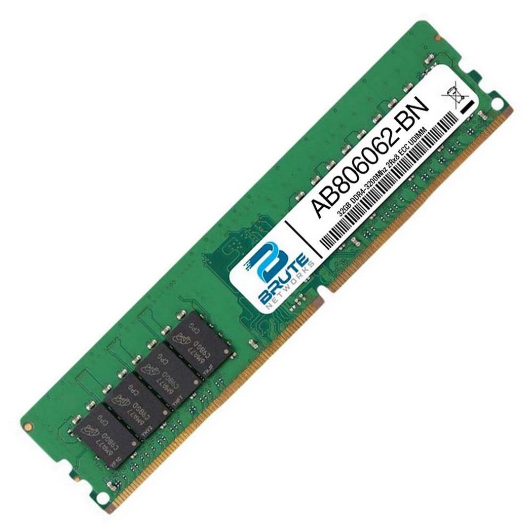 AB806062 - Dell Compatible 32GB DDR4-3200Mhz 2Rx8 ECC UDIMM