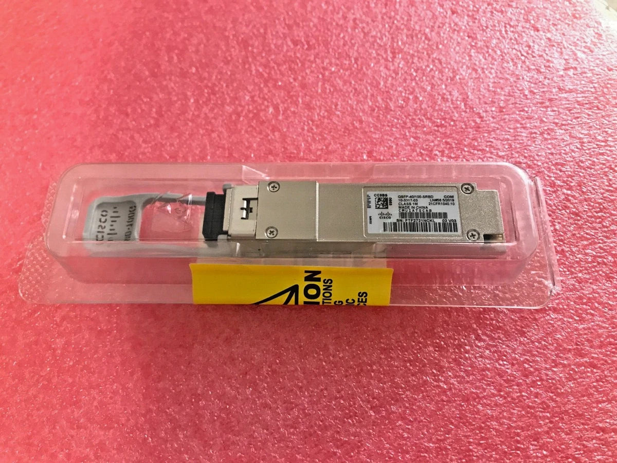 Cisco QSFP-40/100-SRBD 10-3317-03 SR-BiDi Transceiver W/ Hologram New In Clam