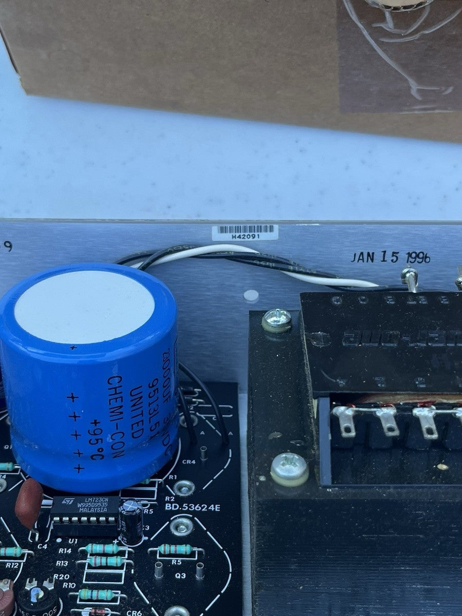 Power-One HD15-6-A Linear DC Power Supply 15V 6A Chassis Mount New Open Box