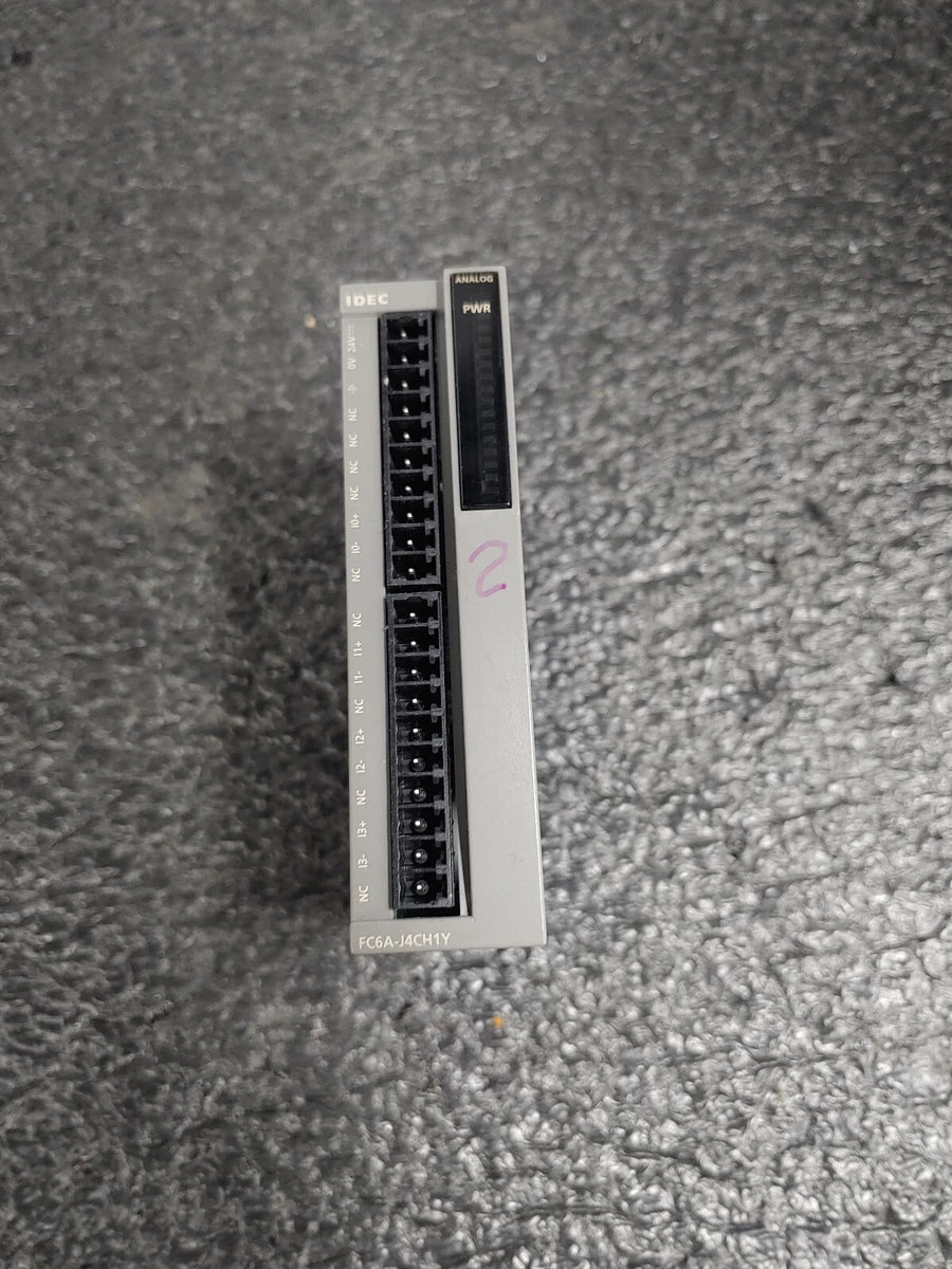 IDEC FC6A-J4CH1Y FC6A MicroSmart PLC 4-pt Isolated Thermo Module|389293014553
