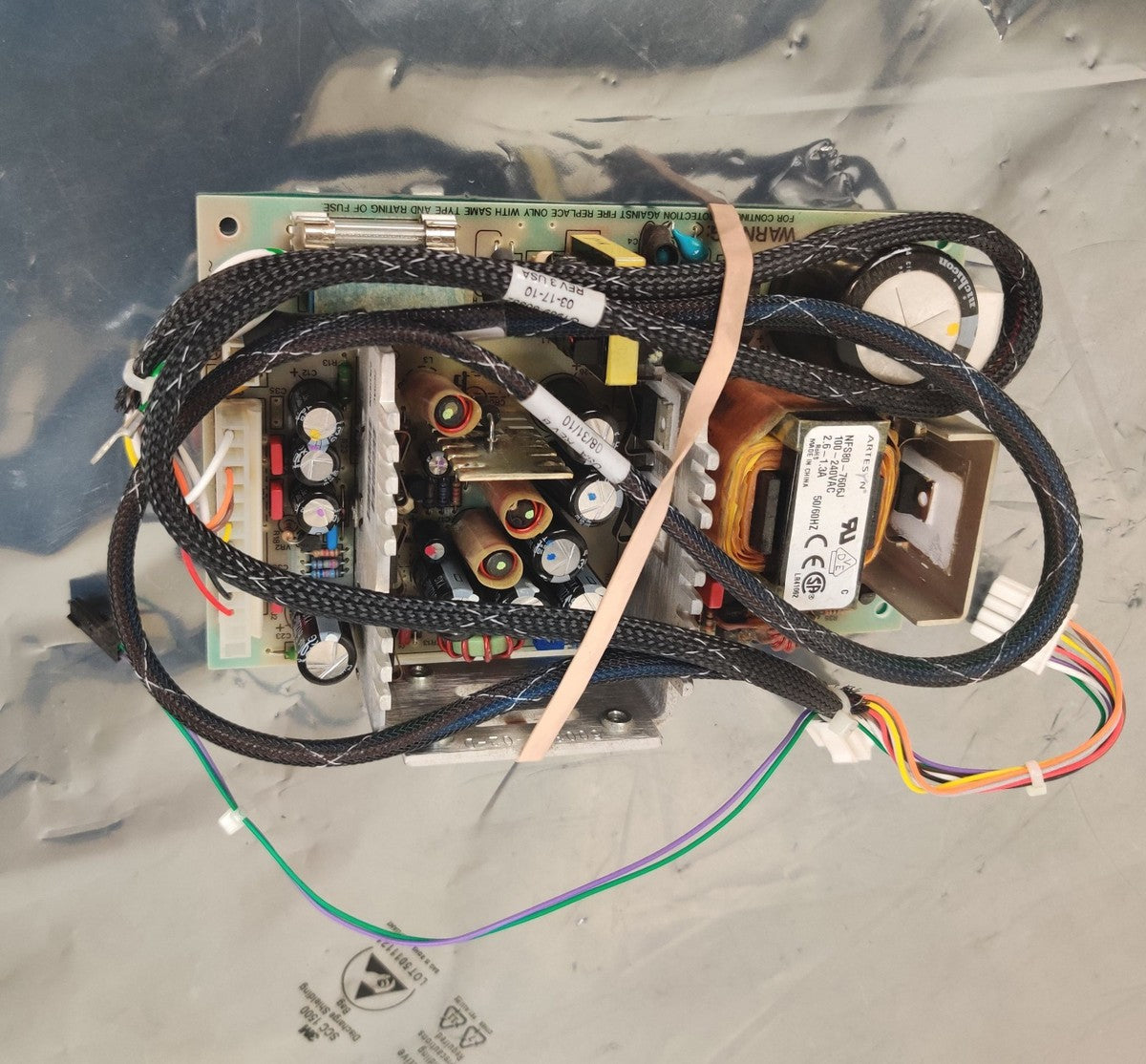 Artesyn NFS80-7606J Switching Power Supply for Agilent TOF 6200 Series. Working