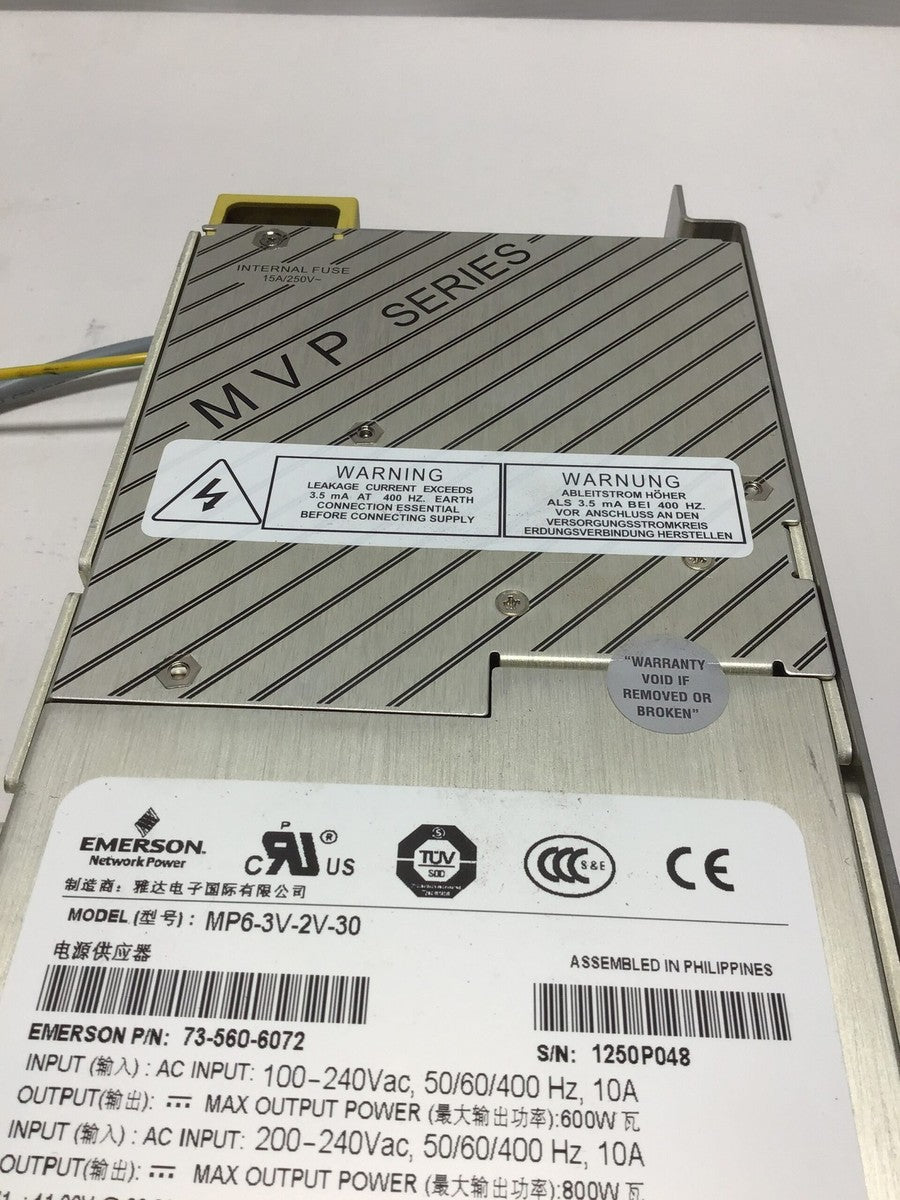 Emerson MP6-3V-2V-30 MVP Series MP6 Power Supply
