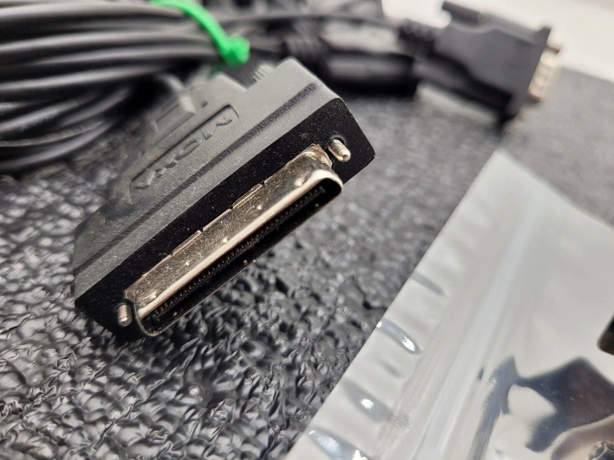 Moxa CP-118EL 8 Port Low Profile PCI Express Board RS-232/422/485 Damaged Cable