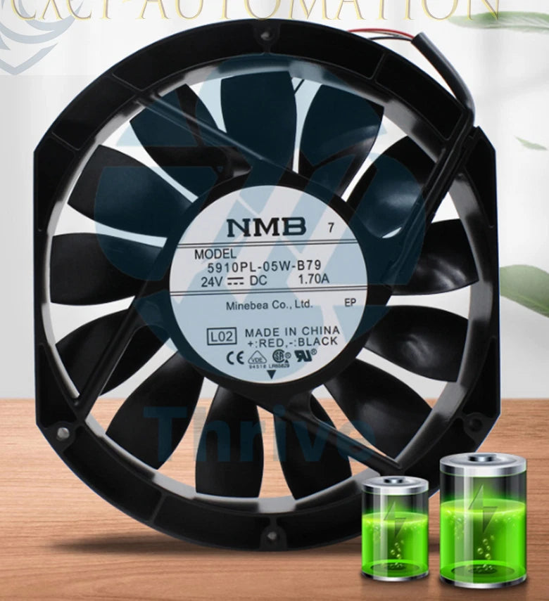1PC Inverter Cooling Fan 24V 1.70A 3-wire 5910PL-05W-B79 17251 17CM~