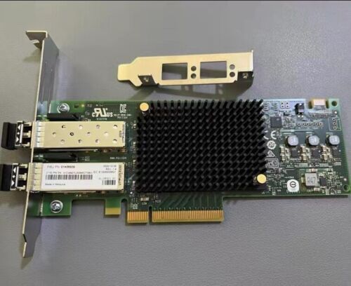 LPE31002-M6 Dell Emulex 16Gb FC 2P Dual-Port Host Bus Adapter HBA Card W/ SFP