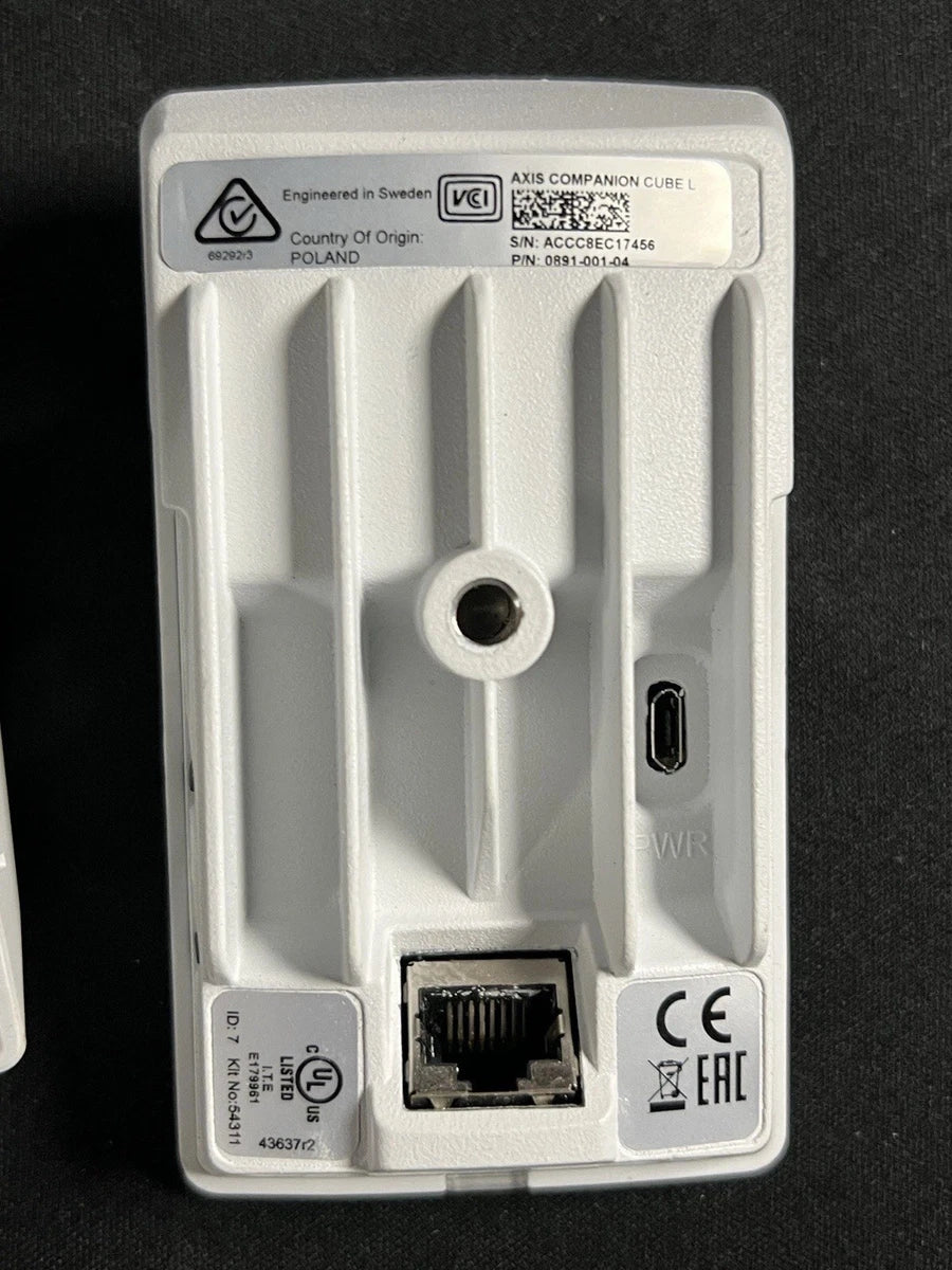 Axis Communications Network Security Lot- 6 Cameras & 2 POE Midspan +Extra Parts|127542953872