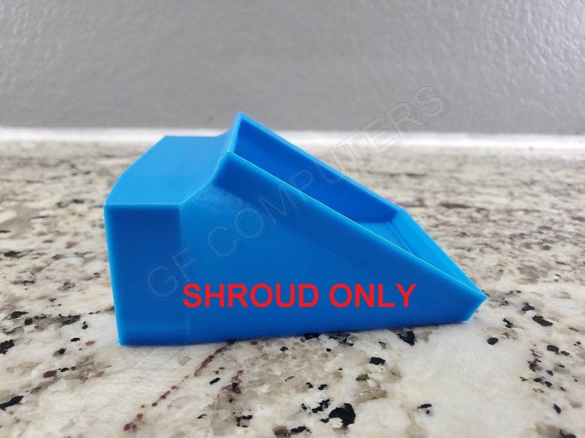 Nvidia Tesla GPU Cooling Fan Shroud CMP-100-210 K340 K520 Accelerator Card AI|285399586303