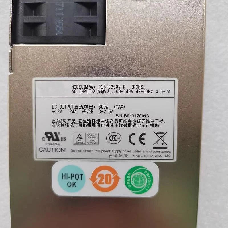 For Zippy Server Power Supply Redundant Power Module 300W P1S-2300V-R|306426459936