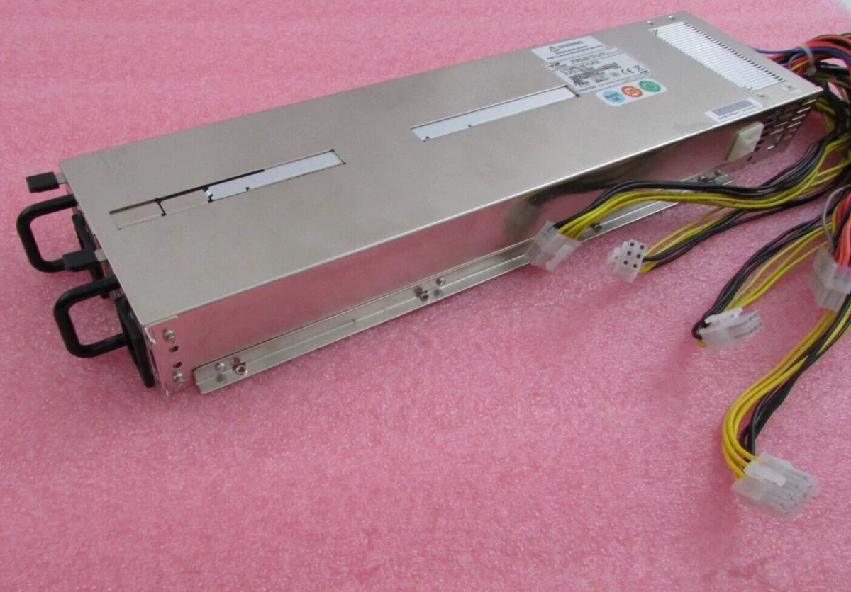 Zippy EMACS M1K2-5C01V4H 1U 1200w Redundant Server Power Supply w/2x Pwr Modules|335154707013