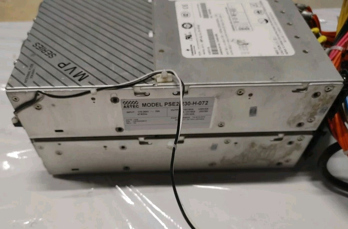 2x Emerson MVP SERIES MP1-3L-1L-1P-1P-30 ASTEC PSE2-230-H-072 P/N 73-690-4096|156501528371