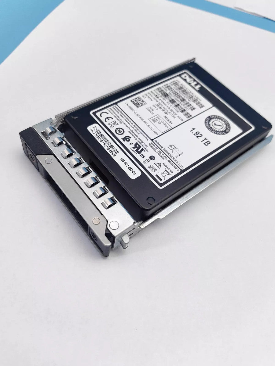 086DD 0086DD Dell Enterprise 1.92TB 2.5''SAS 12Gbps Hotplug SSD 14/15/16G KIT