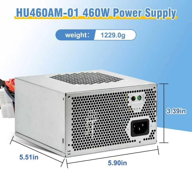 For DELL XPS 8300 8930 8500 8700 8900 R5 D460AM-03 HU460AM-01 Power Supply NEW