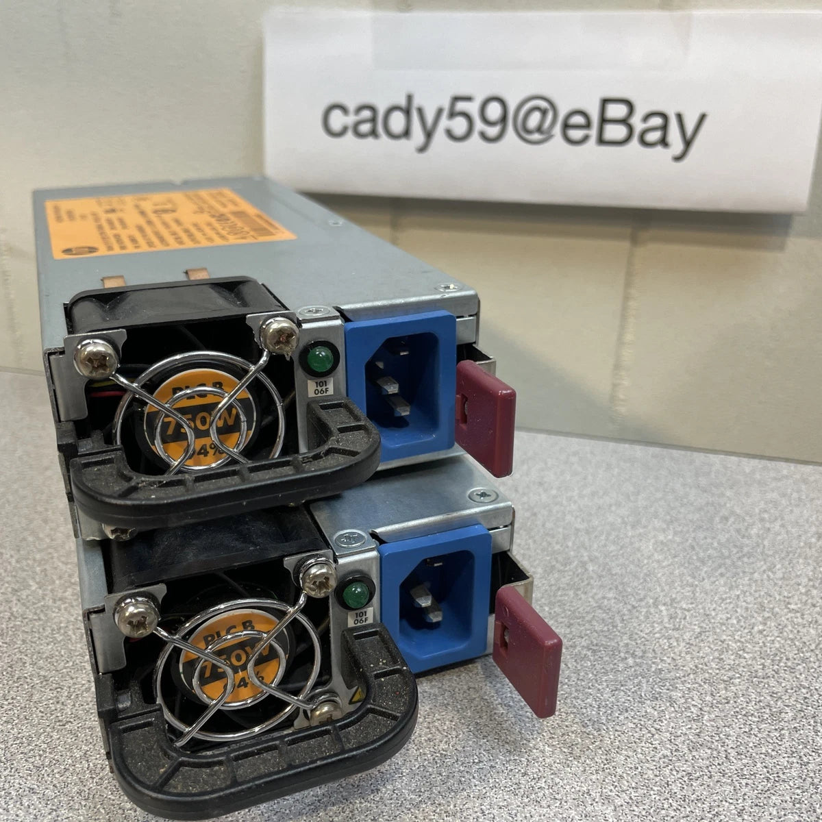 HP 643955-101 PSU DPS-750AB-3 643932-001 HSTNS-PD29 660183-001 LOT OF 2|336158485926