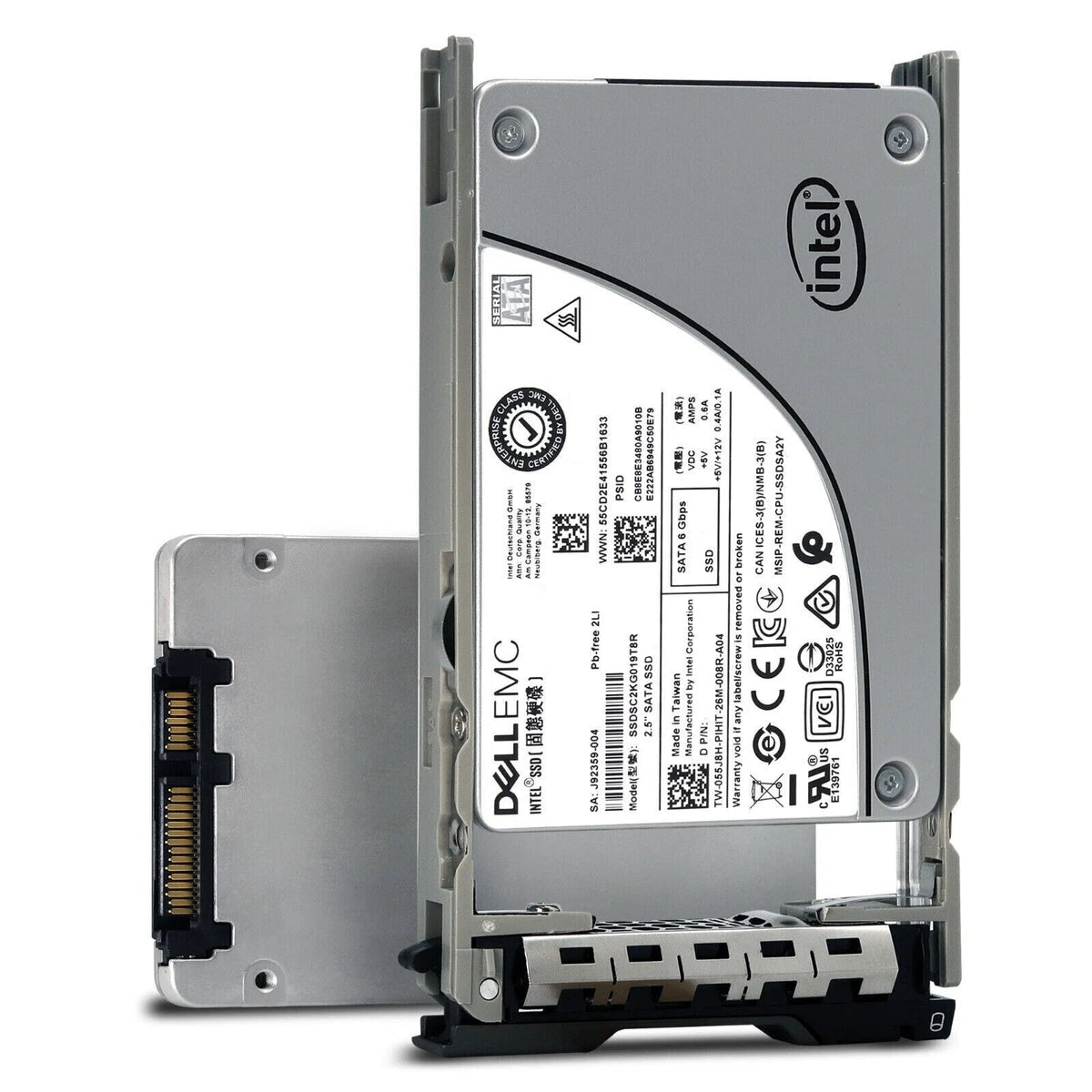 Dell 1.92TB SSD SATA 2.5 Drive R430 R530 R610 R620 R630 R710 R720 R730 R930 R7xd