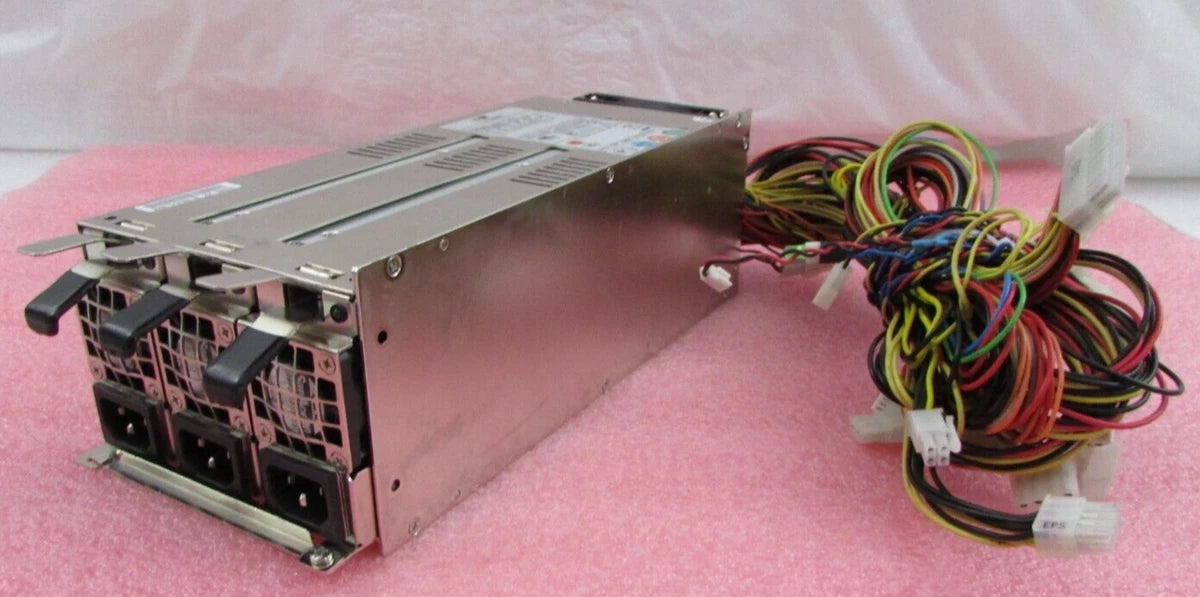 EMACS Zippy R3G-6650P 3U Case w/3x 350W GIN-6350P Redundant Hot Swap PSU Modules|334665700821