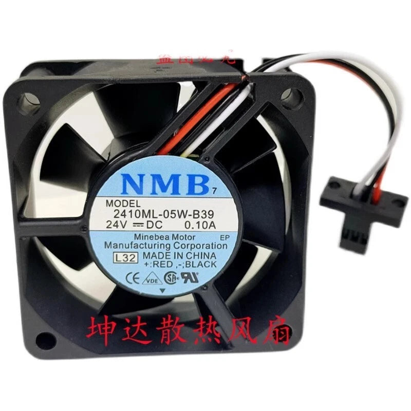NMB 2410ML-05W-B39 24V 0.10A 3pin Inverter Cooling Fan|386374318150